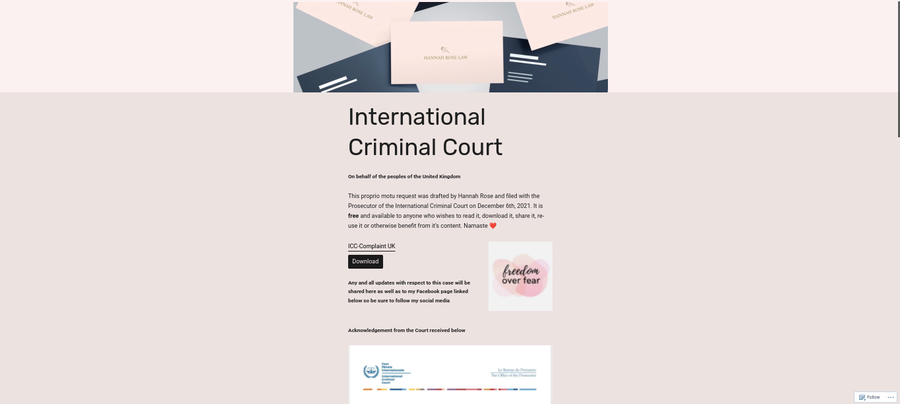 hannah rose law ICC complaint page.png
