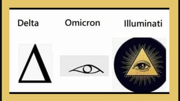 Fact Check: Name For Omicron Variant Was NOT Devised To Produce Eye of Providence Symbol