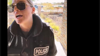 Fact Check: Police Knocking At Wrong House Is NOT Real -- It's A Skit