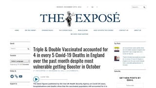 Fact Check: Misleading Statistic Says Vaccinated Make Up Four In Five COVID-19 Deaths In England