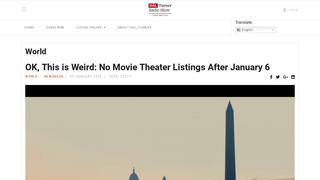 Fact Check: There ARE Movie Theater Listings After January 6, 2022