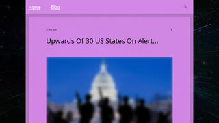 Fact Check: 'Upwards Of 30 US States' Are NOT 'On Alert' -- They Activated National Guard To Support COVID Missions
