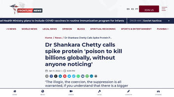 Fact Check: NO Evidence That Purpose Of COVID-19 Vaccines Is To 'Kill Off A Large Proportion Of The Population'