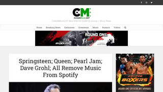 Fact Check: Springsteen, Pearl Jam And Dave Grohl Have NOT All Removed Music From Spotify