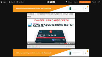 Fact Check: Tiny Amount of Sodium Azide In Covid-19 Test Liquid NOT Able To Poison People -- It Doesn't Touch Patient