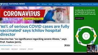 Fact Check: Fully Vaccinated Are NOT 80% Of Serious COVID Cases In Israel 