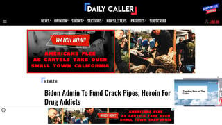Fact Check: Biden Administration Is NOT Funding 'Crack Pipes, Heroin' For Drug Use