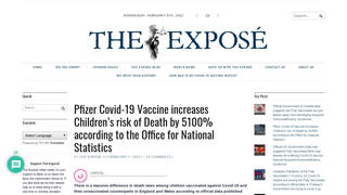Fact Check: Children's Risk Of Death Is NOT Increased 5,100% By Pfizer Vaccine; UK Agency Says Claim Is 'Highly Misleading'