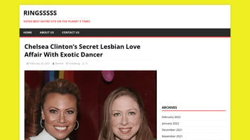 Fact Check: Fake Claims About Chelsea Clinton's 'Secret Lesbian Love Affair' With Exotic Dancer Posted On Satire Site