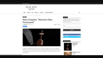 Fact Check: NO Evidence Of Navy Chaplain Revealing U.S. Military Is 'Waging War Against Satanic Forces'
