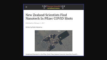 Fact Check: NO Evidence Photos Show COVID Vaccine Or 'Nanotech'