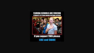 Fact Check: Florida Schools Are NOT 'Forcing' Students To Stand During National Anthem