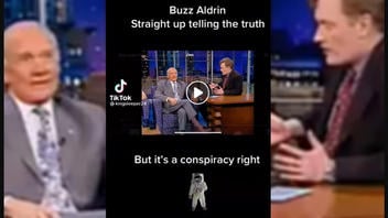 Fact Check: Buzz Aldrin Did NOT Say The Moon Landing Was Faked