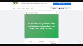 Fact Check: Pineapple Juice Does NOT Detox -- Only The Kidneys And Liver Can Do That