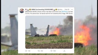 Fact Check: Old Images Of Jet Crashes Do NOT Show Downed 'Ghost Of Kyiv'