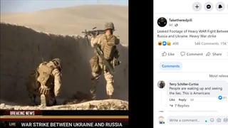 Fact Check: Video Does NOT Show Heavy Fighting Between Russia And Ukraine -- It's US, Afghan Forces In Taliban Territory In 2011