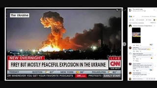 Fact Check: CNN Did NOT Report That Explosion In Ukraine Was 'Peaceful'