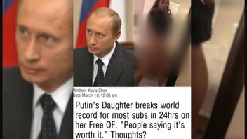 Fact Check: Putin's Daughter Is NOT Involved In Ruse To Drive Traffic From Instagram To OnlyFans