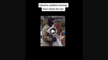 Fact Check: Video Does NOT Show Ukrainian Soldiers Leaving Their Wives For War In 2022 - It's From 2017 Documentary