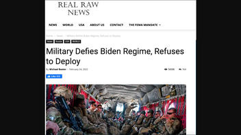 Fact Check: US Military Did NOT Defy 'Biden Regime,' Did NOT Refuse To Deploy