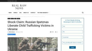 Fact Check: Putin Did NOT Tell Trump That Russian 'Spetznas' Liberated Child Trafficking Victims In Ukraine
