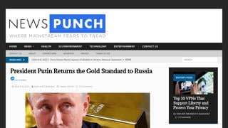 Fact Check: Russia Did NOT Go Back To Using A Gold Standard In Early March 2022
