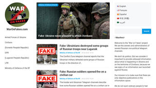 Several Red Flags Raised Over New Russian 'Fact Checking' Site WarOnFakes.com 