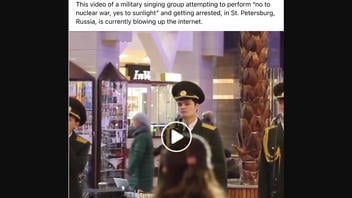 Fact Check: Military Singing Group Were NOT Arrested In Russia In 2022