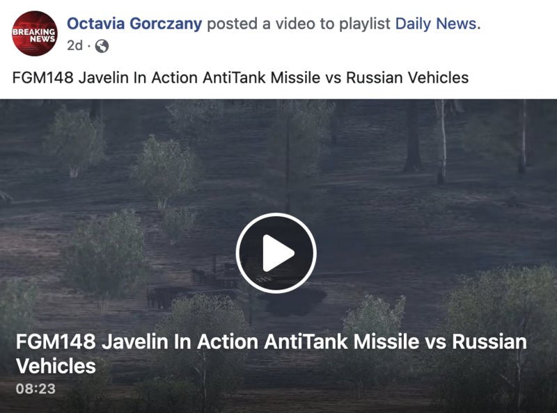 Another video game as ukraine war footage post image.png