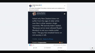 Fact Check: Prime Minister of New Zealand Did NOT Say Fox News Was Barred There