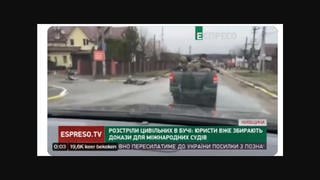 Fact Check: Video Does NOT Show Corpses Waving Or Moving Along Street In Ukrainian City Of Bucha