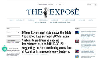 Fact Check: UK Agency Did NOT Publish Data Suggesting People Triple-Vaccinated For COVID-19 Are Developing A New Form Of AIDS