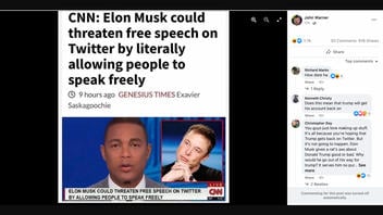Fact Check: CNN Did NOT Write Article Saying Elon Musk Could Threaten Free Speech On Twitter -- It's From Satirical Website