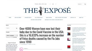 Fact Check: Claim Of More Than 4,000 Fetal Or New-Born Deaths Due To COVID Shots NOT Found In US VAERS Data