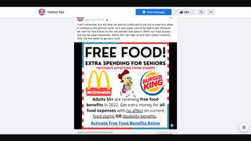 Fact Check: 'Free Food Benefits' Post Is NOT Real -- It Leads To Third-Party Health Insurance Agency