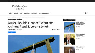 Fact Check: Anthony Fauci, Loretta Lynch Were NOT Hanged In A 'Double-Header Execution' At GITMO