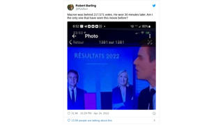 Fact Check: NO Election Fraud On French TV Station Showing Macron Behind 217,571 Against Le Pen -- It Was Software Glitch