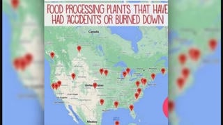 Fact Check: Recent Fires At US Food Processing Plants Do NOT Show Plot To Cause Food Shortage