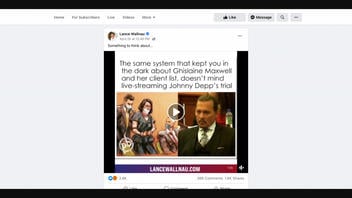 Fact Check: Maxwell, Depp NOT Tried Under 'The Same System' -- Different Court Rules Make For Different Video Access