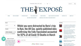 Fact Check: High Vaccination Rate Explains Why 92% Of English COVID Deaths Are Among Fully Vaccinated -- Numbers Only Part Of Full Story