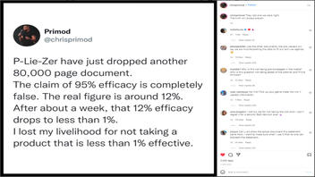 Fact Check: Pfizer Documents Do NOT Show COVID Vaccine Claim Of 95% Efficacy Is 'Completely False,' Do NOT Show Harm To Fetuses