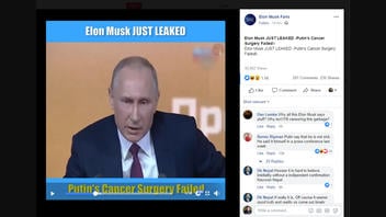 Fact Check: Elon Musk Did NOT Leak News That Putin Had Cancer Surgery