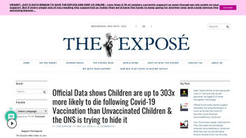 Fact Check: Data DOES Show British Children Up To 303 Times More Likely To Die From COVID After Vaccination Than Unvaccinated Kids -- But Sickest Got Shots First
