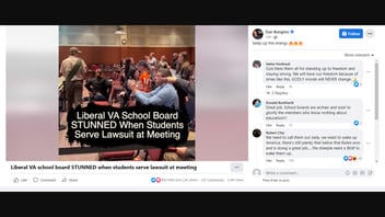 Fact Check: Students Did NOT 'Serve Lawsuit' At Virginia School Board Meeting On February 8, 2022