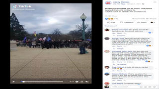 Fact Check: Video Does NOT Show Capitol Police Just Opening Gates, Letting Rioters In On January 6, 2021