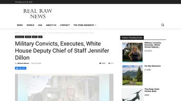 Fact Check: US Military Did NOT Convict, Execute White House Deputy Chief of Staff