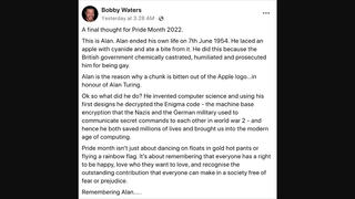 Fact Check: Apple Logo Is NOT Honoring Inventor Alan Turing Who May Have Died By Poisoned Apple