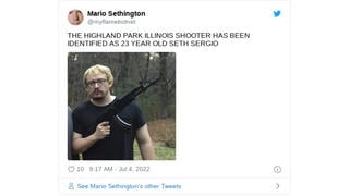 Fact Check: Sam Hyde (or Seth Sergio) Is NOT The Shooter At The Highland Park, Il 4th of July Parade Shooting
