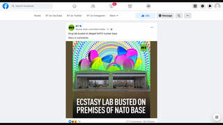 Fact Check: Drug Lab Bust Was NOT On NATO Base
