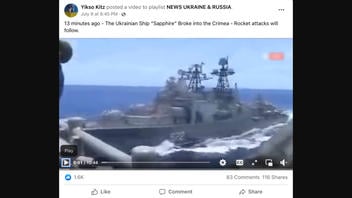 Fact Check: Ukraine's Sapphire Rescue Ship Did NOT Break Into Crimea in July 2022